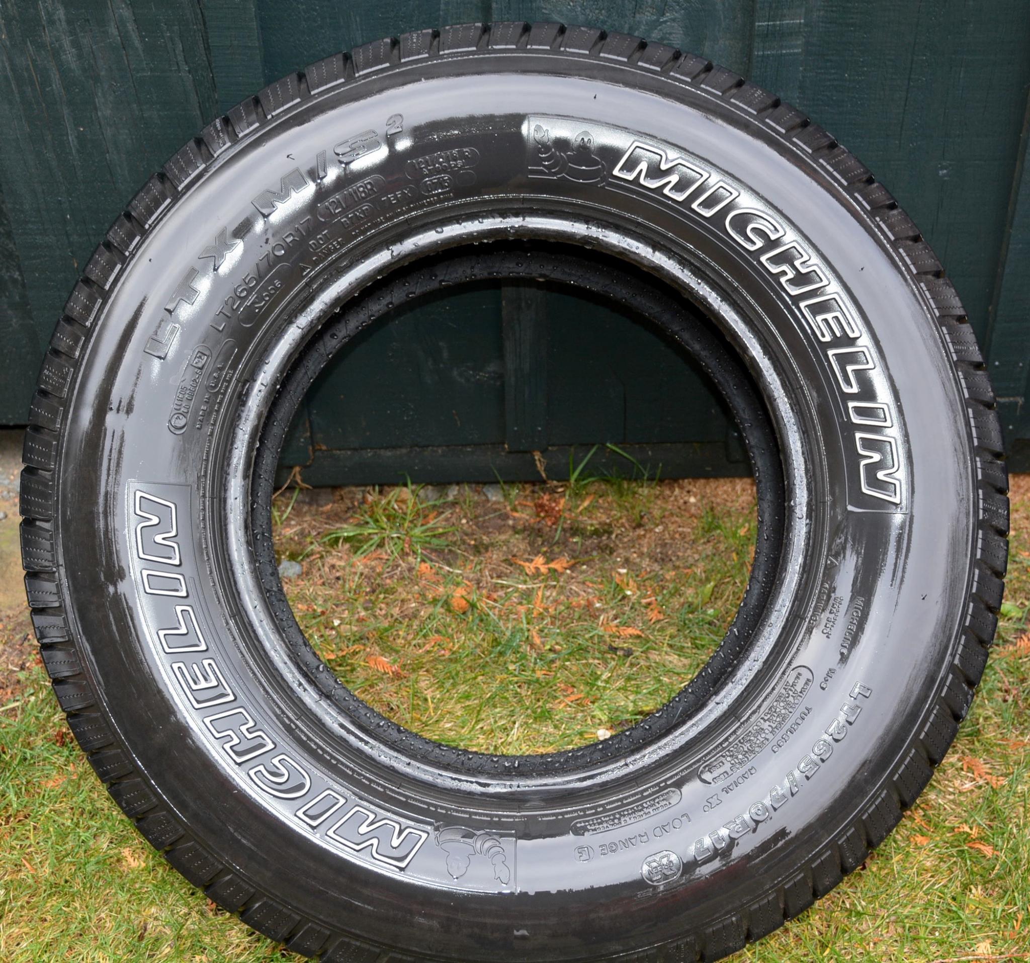 4 Michelin LTX M/S2; LT265/70R17, Load Range E (121) Buy & Sell