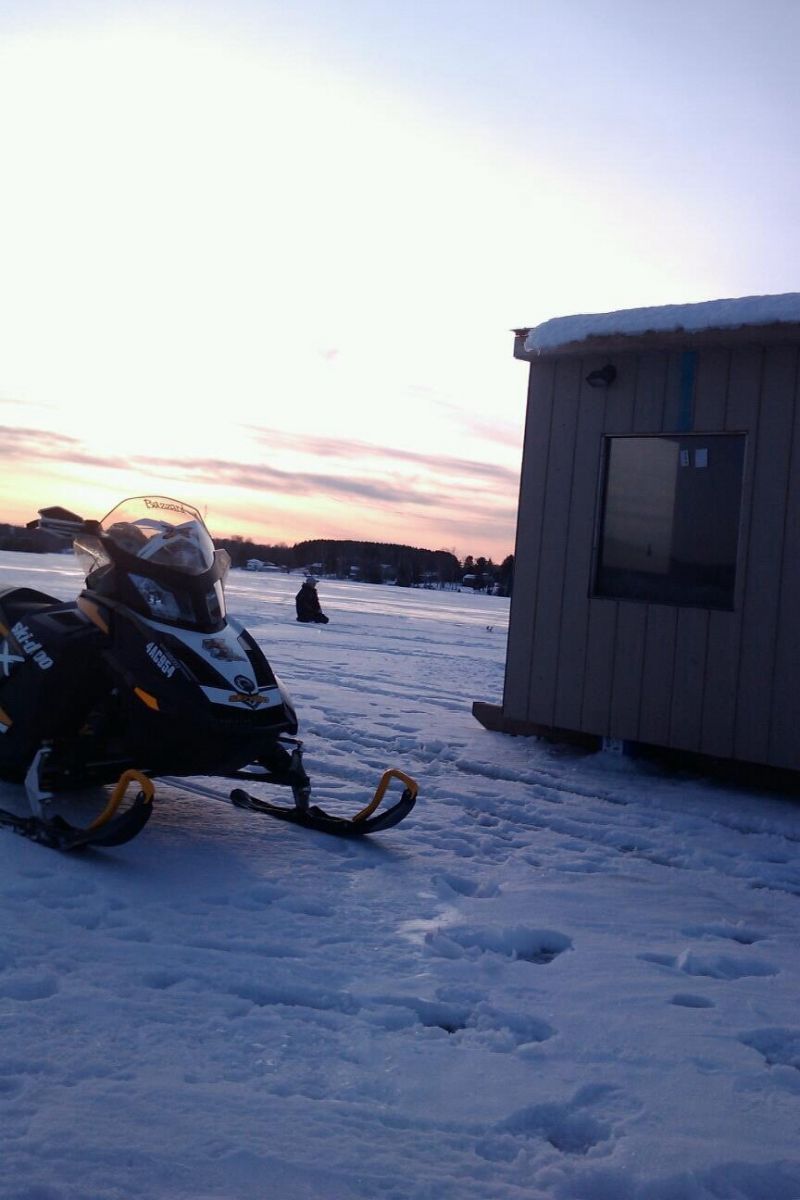 Ice fishing lake nosbonsing - Members Gallery - Ontario Conditions