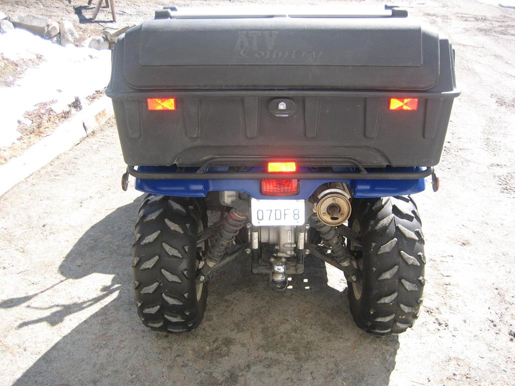 **SOLD** For Sale 2012 Yamaha Kodiak 450 EPS SE & Rear Cargo Box