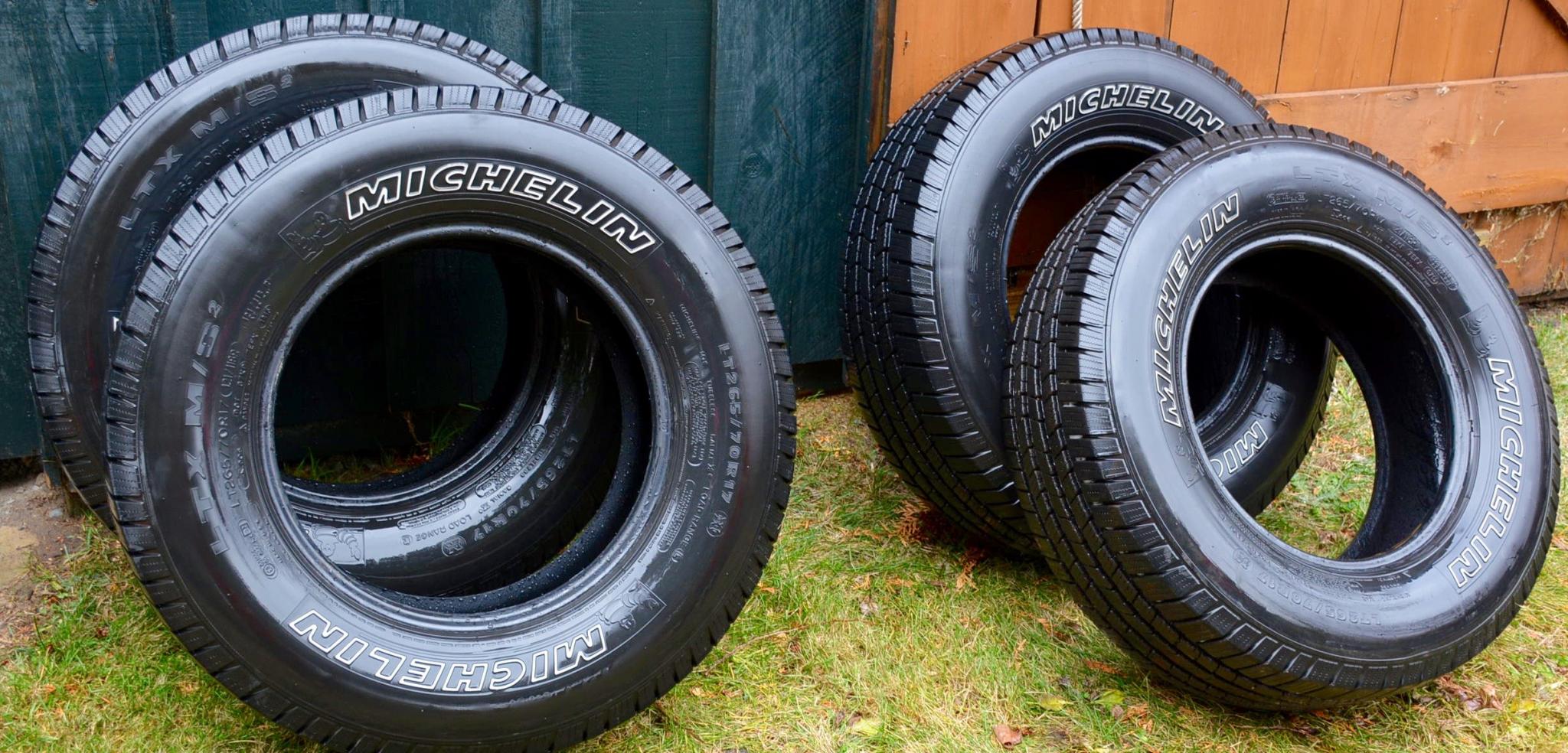 4 Michelin LTX M/S2; LT265/70R17, Load Range E (121) Buy & Sell